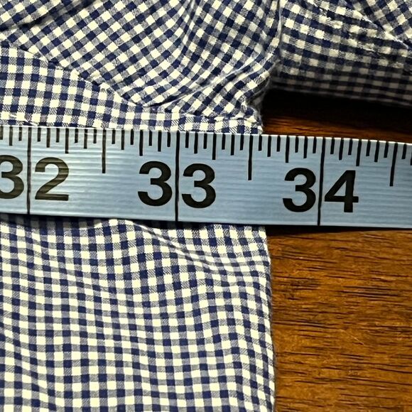 RALPH LAUREN Gingham Button Down Shirt Yellow Pony 4XLT Long Sleeve Classic Fit - Picture 4 of 13